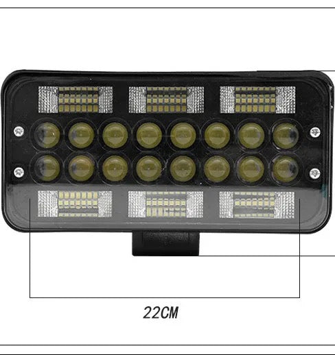 Диоден халоген с къси и дълги светлини - 12 / 24V - 198W – снимка 3