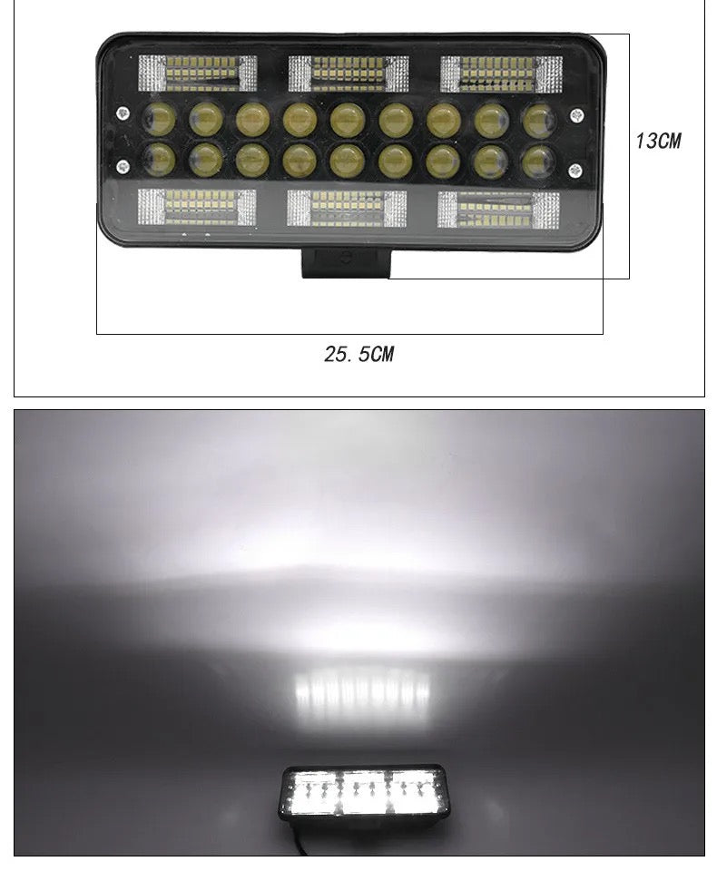 Диоден халоген с къси и дълги светлини - 12 / 24V - 199W – снимка 5