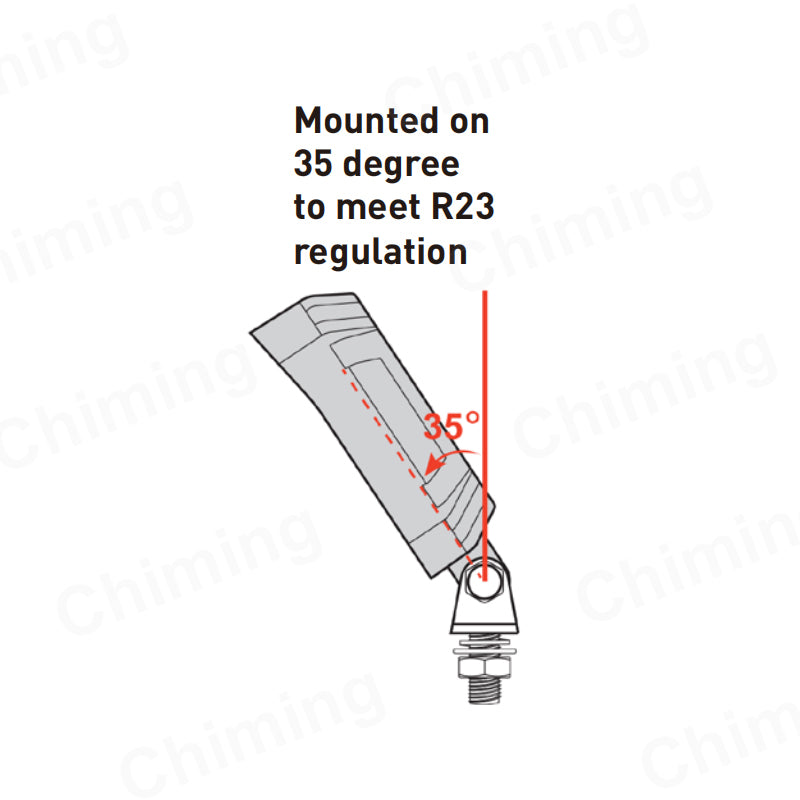 LED Халоген за задна светлина / Работна лампа 12-24V - T240 – снимка 5