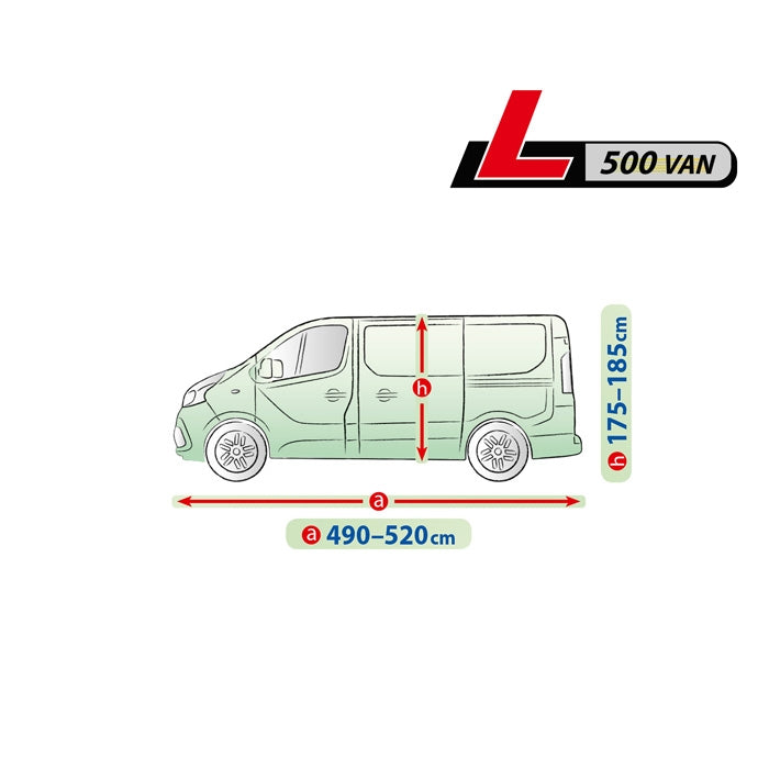 Покривало Kegel серия Mobile размер L500 сиво за VAN – снимка 3