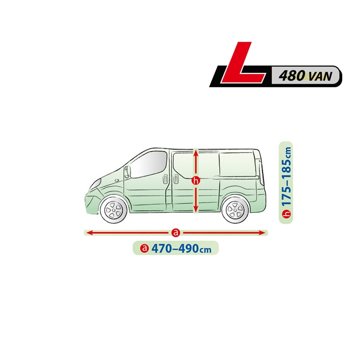Покривало Kegel серия Mobile размер L480 сиво за VAN – снимка 3