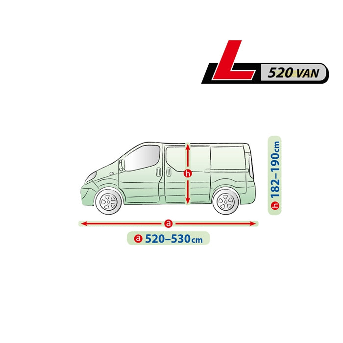 Покривало Kegel серия Mobile размер L520 сиво за VAN – снимка 3