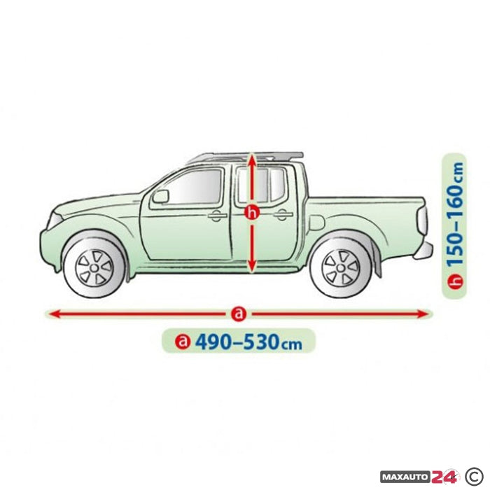 Покривало Kegel серия Mobile размер XL сиво за Pick UP – снимка 2