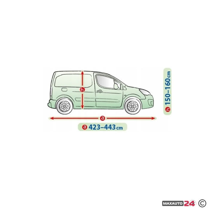 Покривало Kegel серия Mobile размер L сиво за LAV – снимка 2