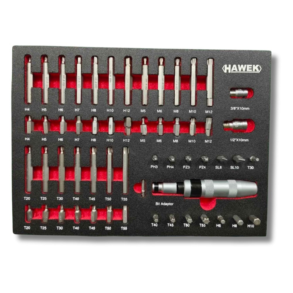 Професионален шкаф с инструменти HAWEK с 12 чекмеджета – снимка 12