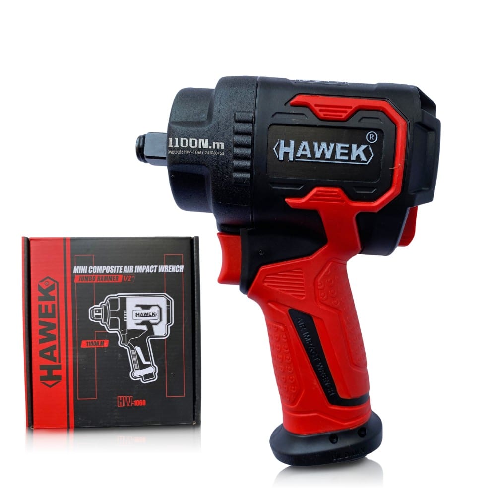 Пневматичен ударен мини гайковерт HAWEK , 1 / 2“ , 1100Nm – HW-1060