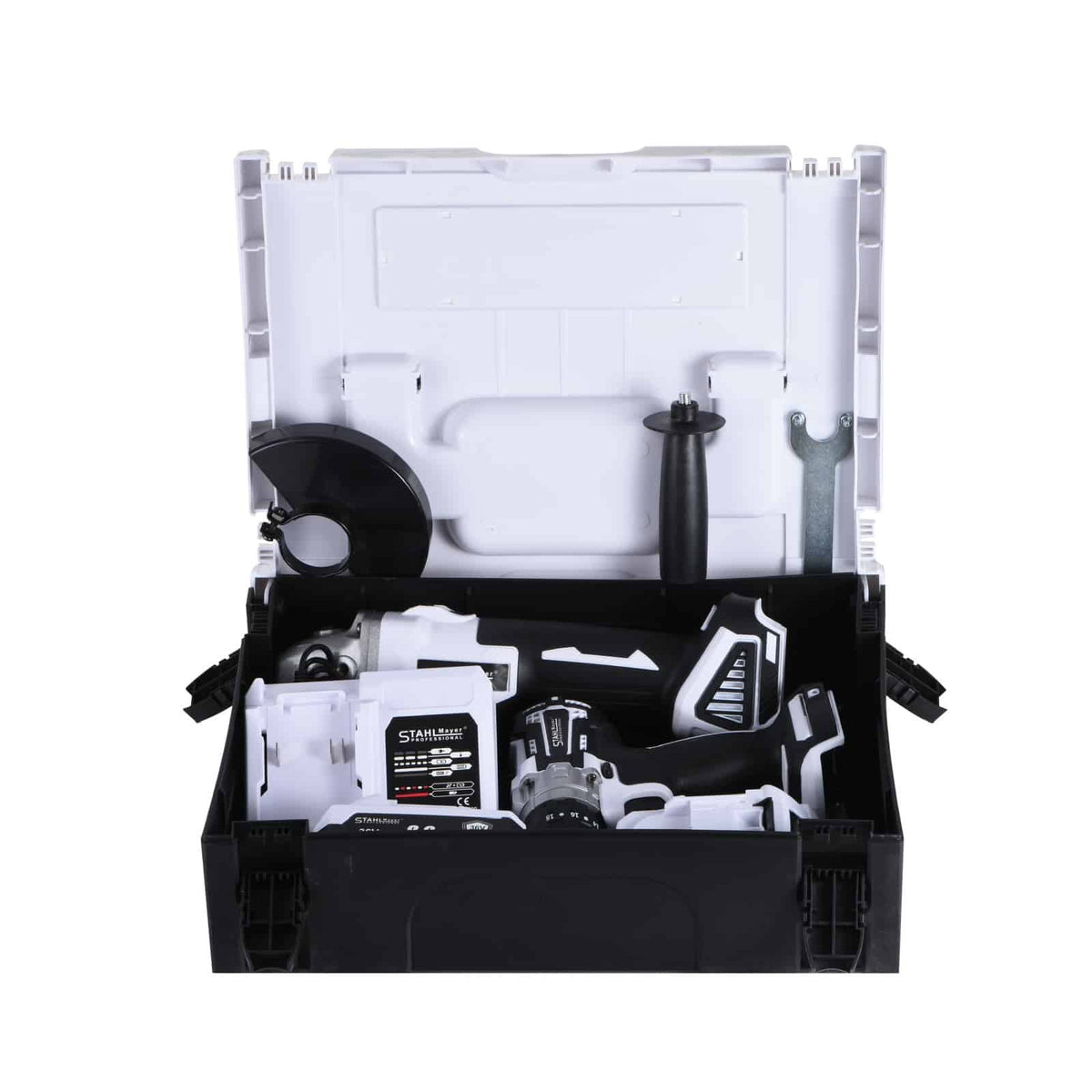 2в1 Акумулаторен Винтоверт и Безчетков Ъглошлайф STAHLMAYER PRO 36V 8,0AH – снимка 3