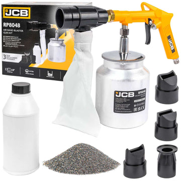 Пневматичен пясъкоструен пистолет 1л с 4 дюзи JCB , rp8048