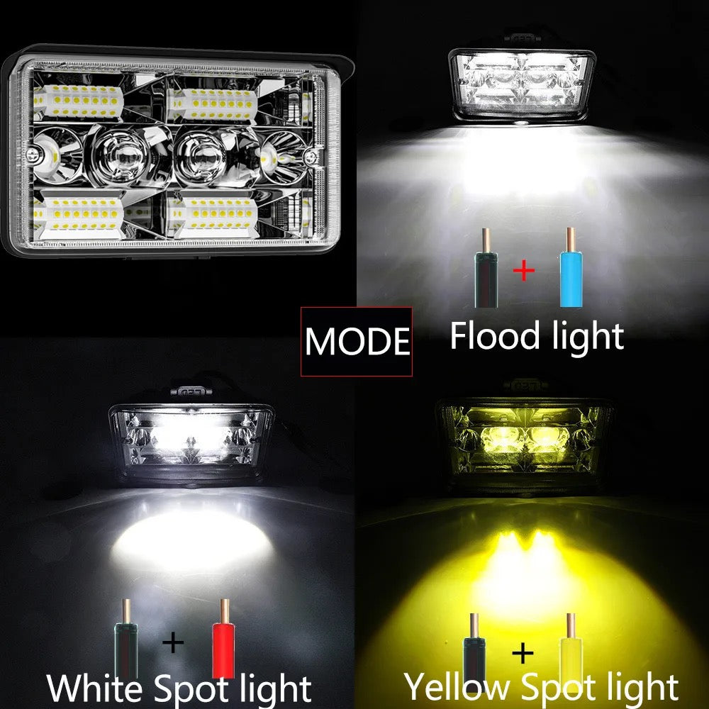 Халоген LED с бяла и жълта светлина 12 / 24V - NA501 – снимка 4