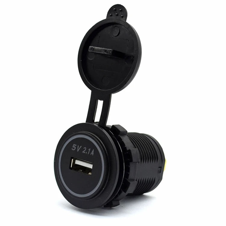Зарядно за вграждане с USB 5V 2.1A - T284