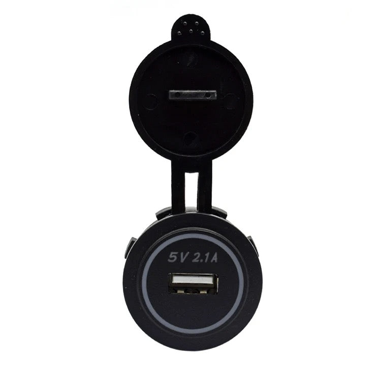 Зарядно за вграждане с USB 5V 2.1A - T284 – снимка 5