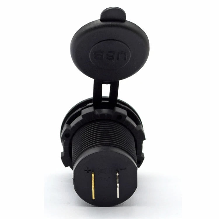 Зарядно за вграждане с USB 5V 2.1A - T284 – снимка 2