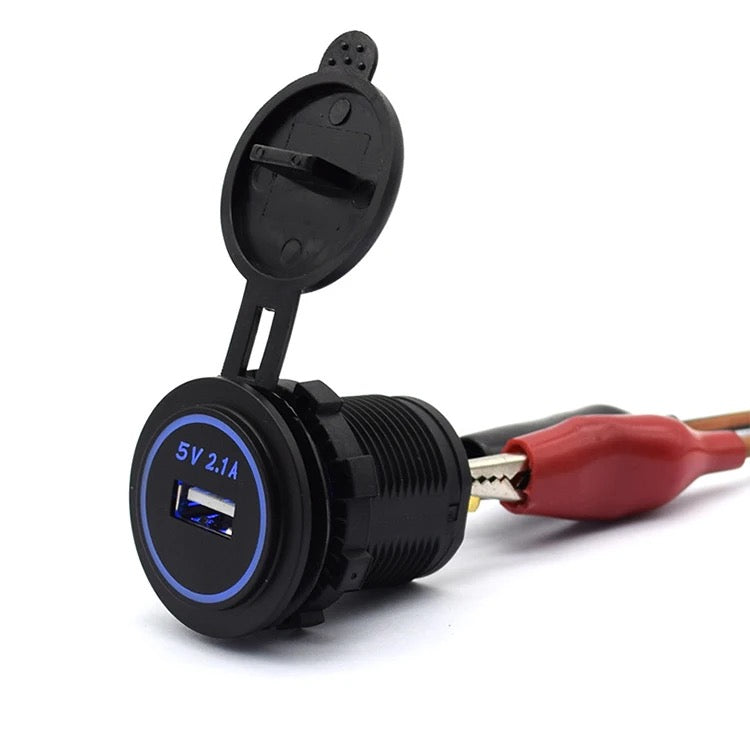 Зарядно за вграждане с USB 5V 2.1A - T284 – снимка 4
