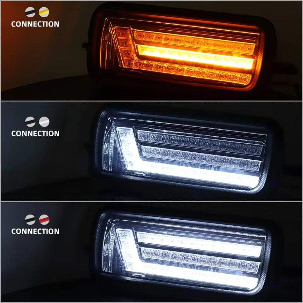 LED Диодни мигачи габарити Надфарници за Lada Niva – снимка 6