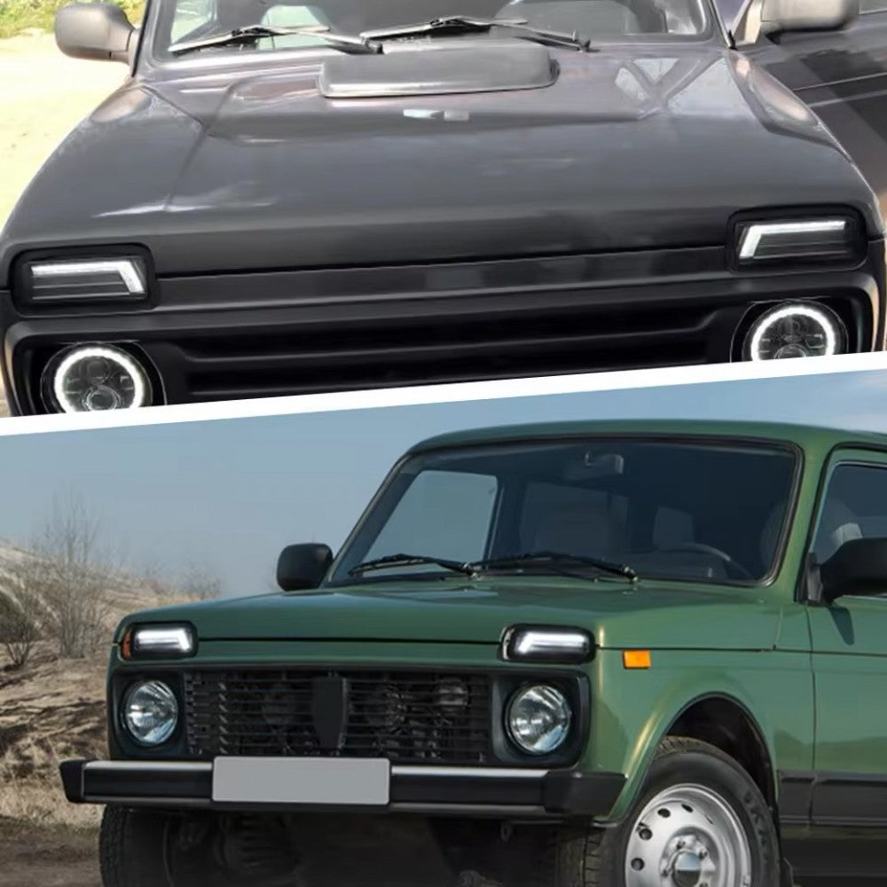 LED Диодни мигачи габарити Надфарници за Lada Niva – снимка 3
