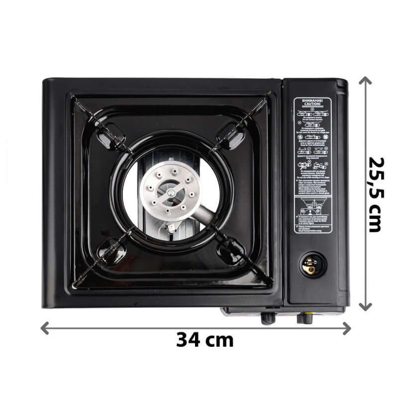 Преносим туристически газов котлон в куфар 2200 W – снимка 4
