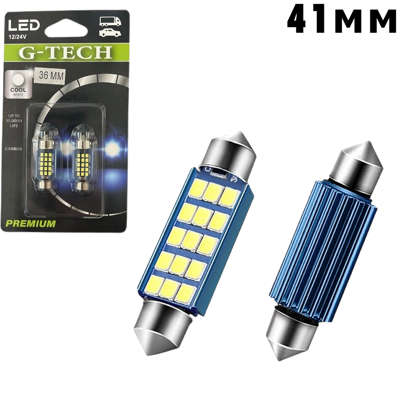 LED Крушки за плафон 41мм 12 / 24V G-TECH - T272