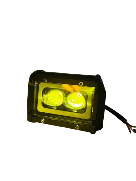 Диоден халоген LED 3 светлини габарит, жълта, бяла 12 / 24V – снимка 3