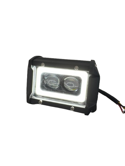 Диоден халоген LED 3 светлини габарит, жълта, бяла 12 / 24V – снимка 4