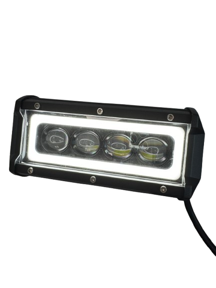 Диоден халоген LED 4 светлини габарит, жълта, бяла 12 / 24V – снимка 4
