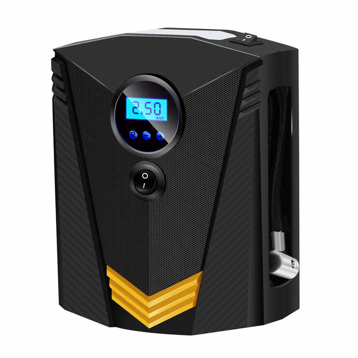 Компресор за кола дигитален в куфар 12V, 120 W, 150 PSI – снимка 5