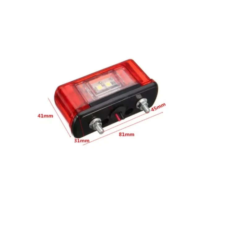 Малък диоден плафон за номер LED - T275 – снимка 2