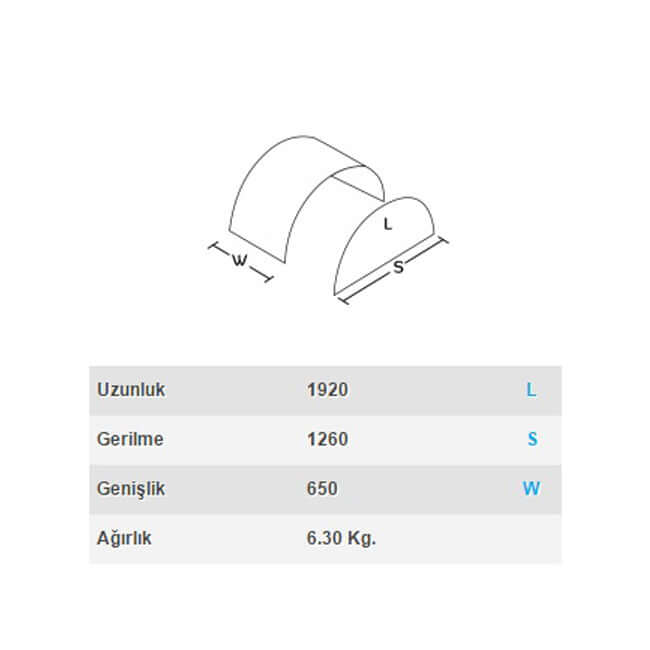 Калник 650 mm х 1900 mm – снимка 2