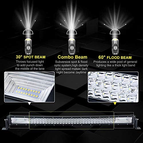 7d 7д диоден лед бар / LED bar 55 см 324w – снимка 3