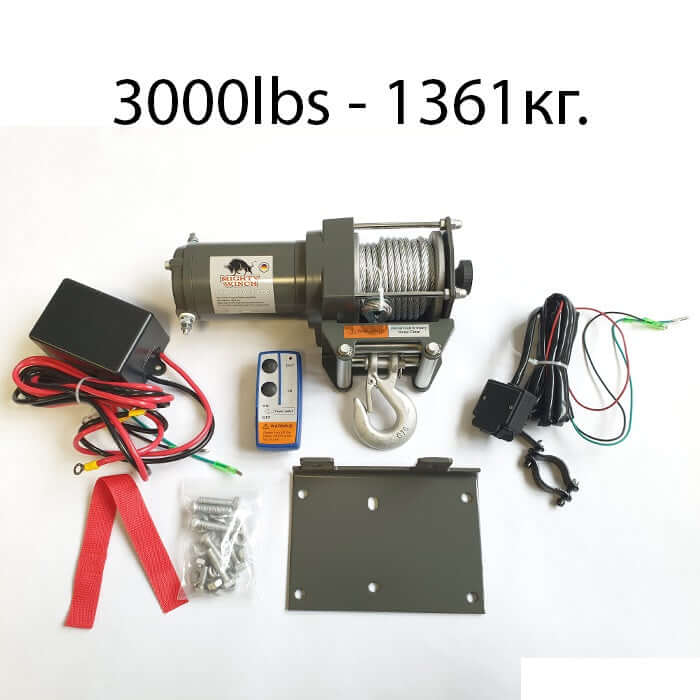 Електрическа лебедка 3000 LBS – снимка 2