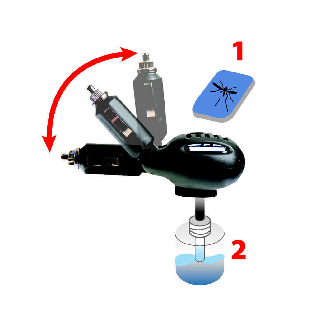 Машинка за комари 12-24v – снимка 3