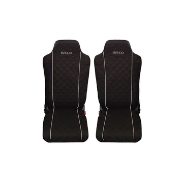 Капитонирани калъфи за седалки за Iveco stralis