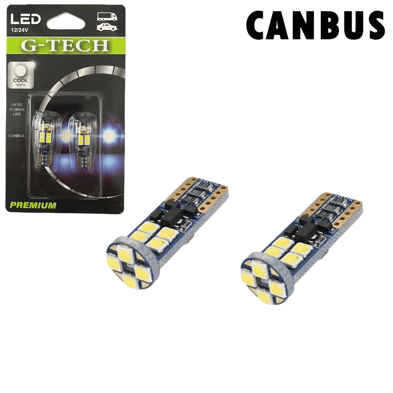 Диодни безцокълни крушки T10 12V / 24V G-Tech - T96
