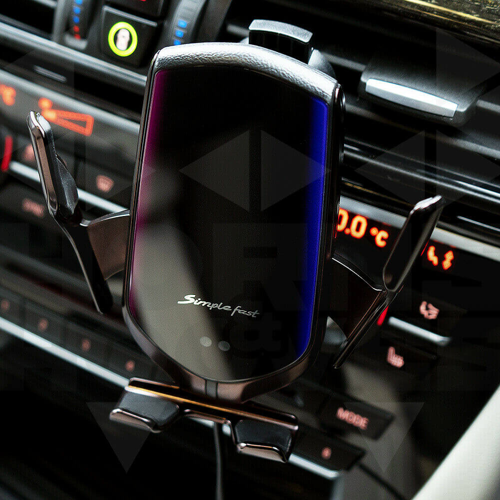 Автоматична стойка за телефон, Wireless Charger – снимка 7