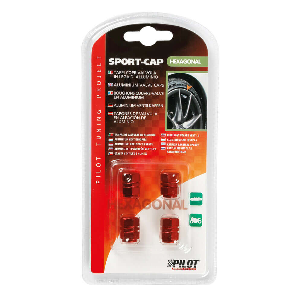 Капачки за вентили - ЧЕРВЕНИ – снимка 2