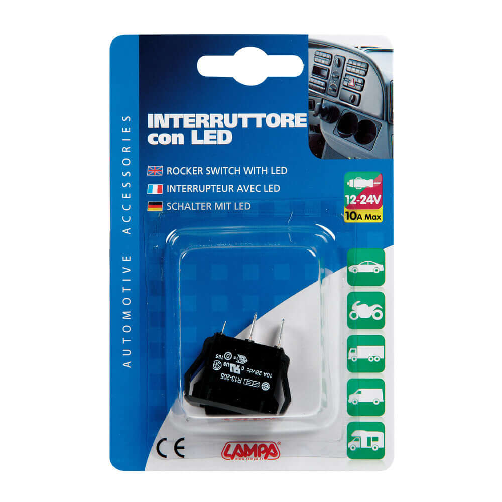 Бутон “micro” превключвател LED 12 / 24V – снимка 3