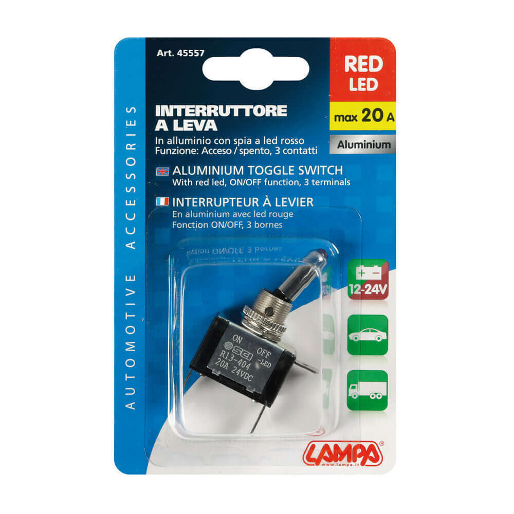 Бутон превключвател LED 12 / 24V – снимка 3