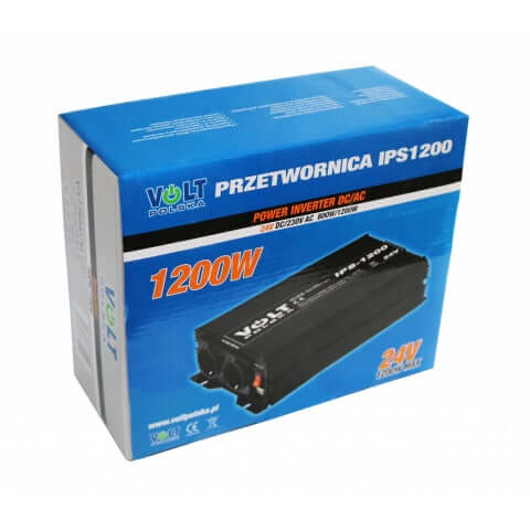 Преобразувател 24 / 230V - 800 / 1200W – снимка 2
