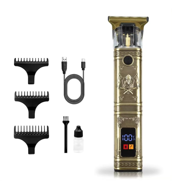 Професионален тример за бръснене T-Blade Trimmer безжичен USB – снимка 2