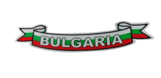 Декоративен стикер "BG"