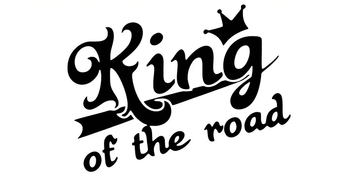 Декоративен стикер King of the road - T900