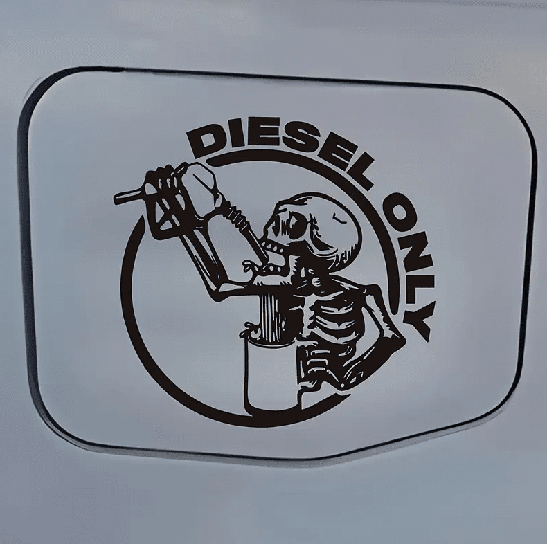 Декоративен стикер Diesel only - T901