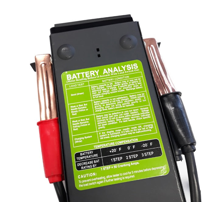 Тестер за акумулатор / Товарна вилка - 6-12V – снимка 3