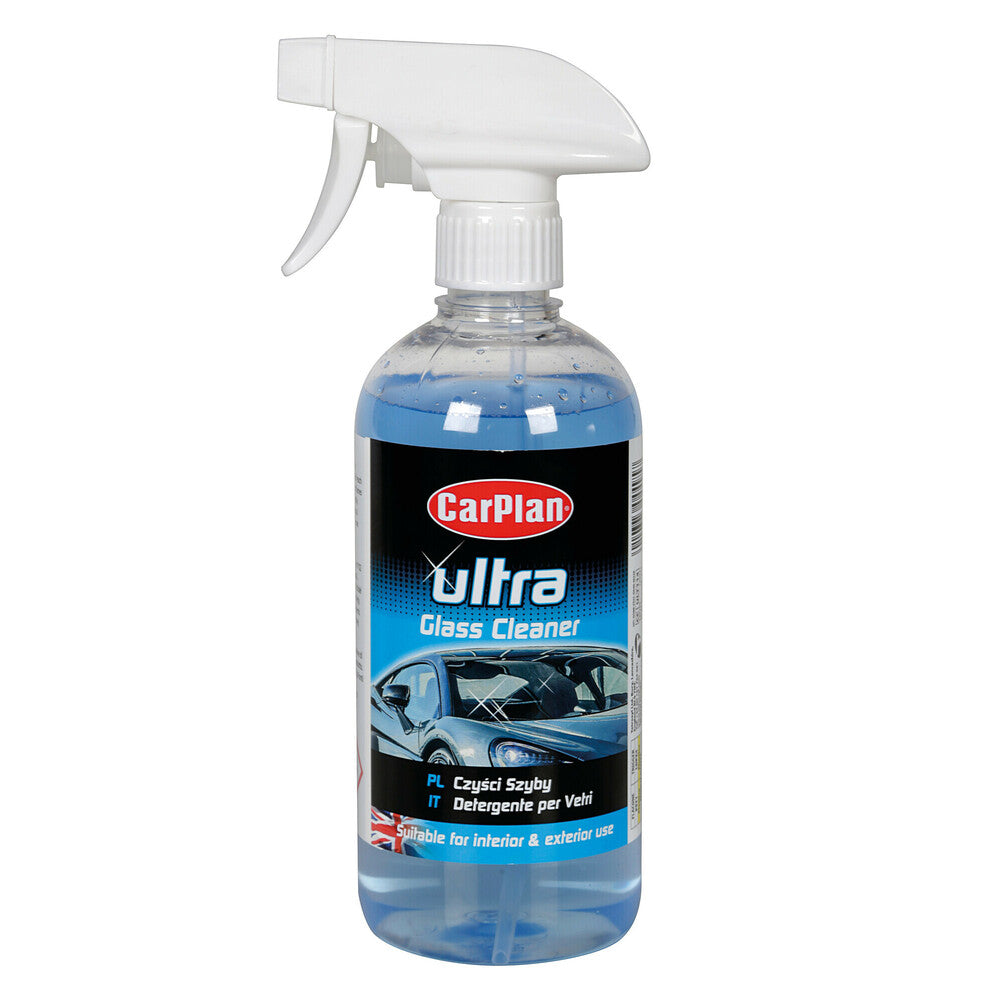 Спрей за почистване на стъкла и остатъци от насекомиGlass cleaner - 500 ml