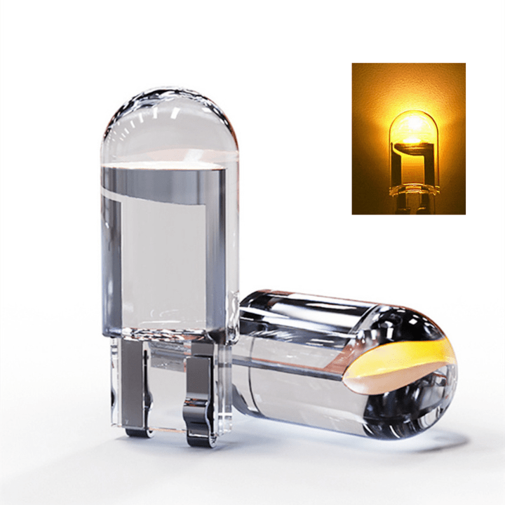 LED крушки жълти T10 12V - T851