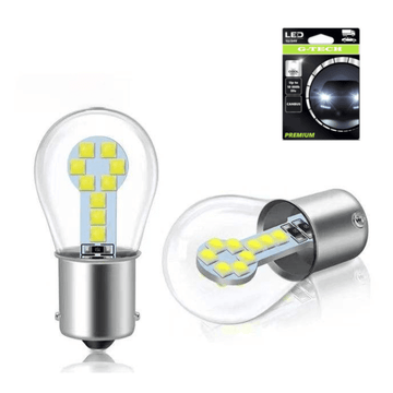 Диодни крушки 2бр BA15s LED 12V - T125
