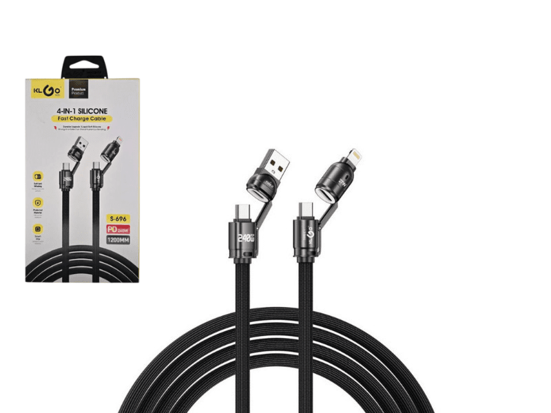 Кабел за зареждане KLGO 4в1 - T957