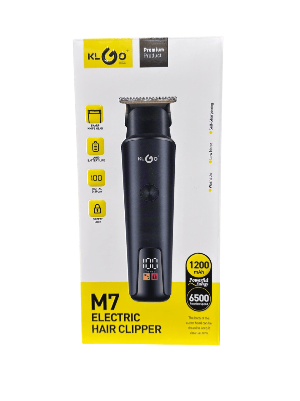 Професионална машинка за подстригване и бръснене безжична USB Hair Clipper – снимка 3